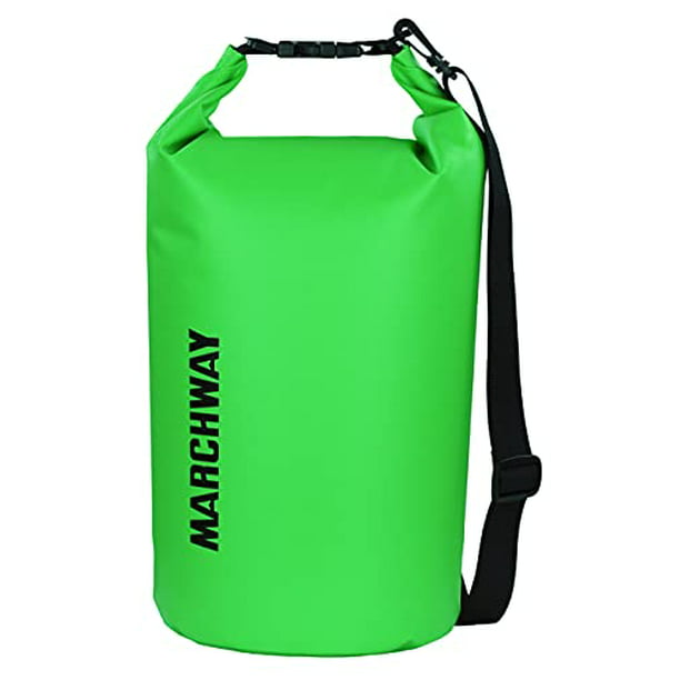 Snowboarding Swimming Waterproof Dry Bag Lightweight 20L Roll Top Compression Sack Keeps Gear Dry Backpack with Shoulder Strap for Kayaking Canoeing Rafting Fishing Hiking Camping 